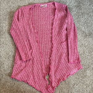 Dotdotsmile Girls Size 5/6 Pink Cardigan Sweater